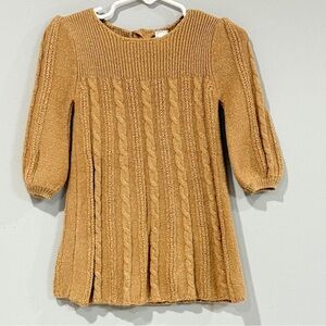 GAP Cable Knit Sweater in Warm Tan